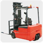 1-2T Three Wheel AC Electric Forklift Trucks